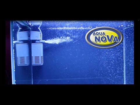Aqua Nova NBF-800 vidinis filtras 100-150L akvariumai 800L/val video