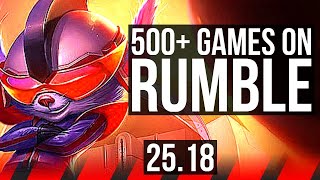 Download lagu RUMBLE vs FIORA (TOP) | 7 solo kills, Legendary, 500  games | KR Master | 25.18 mp3