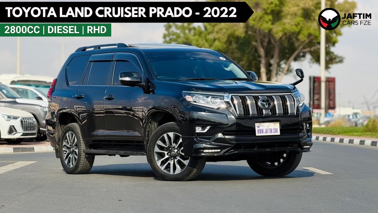 Toyota Prado 2022 | RHD | 2.8L DIESEL ENGINE | AUTOMATIC TRANSMISSION | 4WD | SUNROOF | ELECTRIC SEAT video