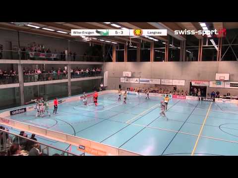 150325 SV Wiler-Ersige vs Unihockey Tigers Langnau Spiel 1 Highlights