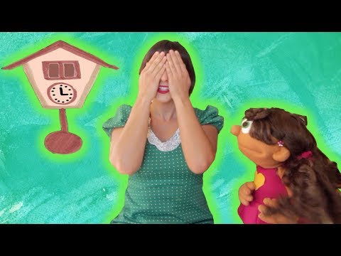 Tick Tock Tick Tock I’m a little Cuckoo clock | Kids Learning Song | Sweetly Spun Music with Peanut