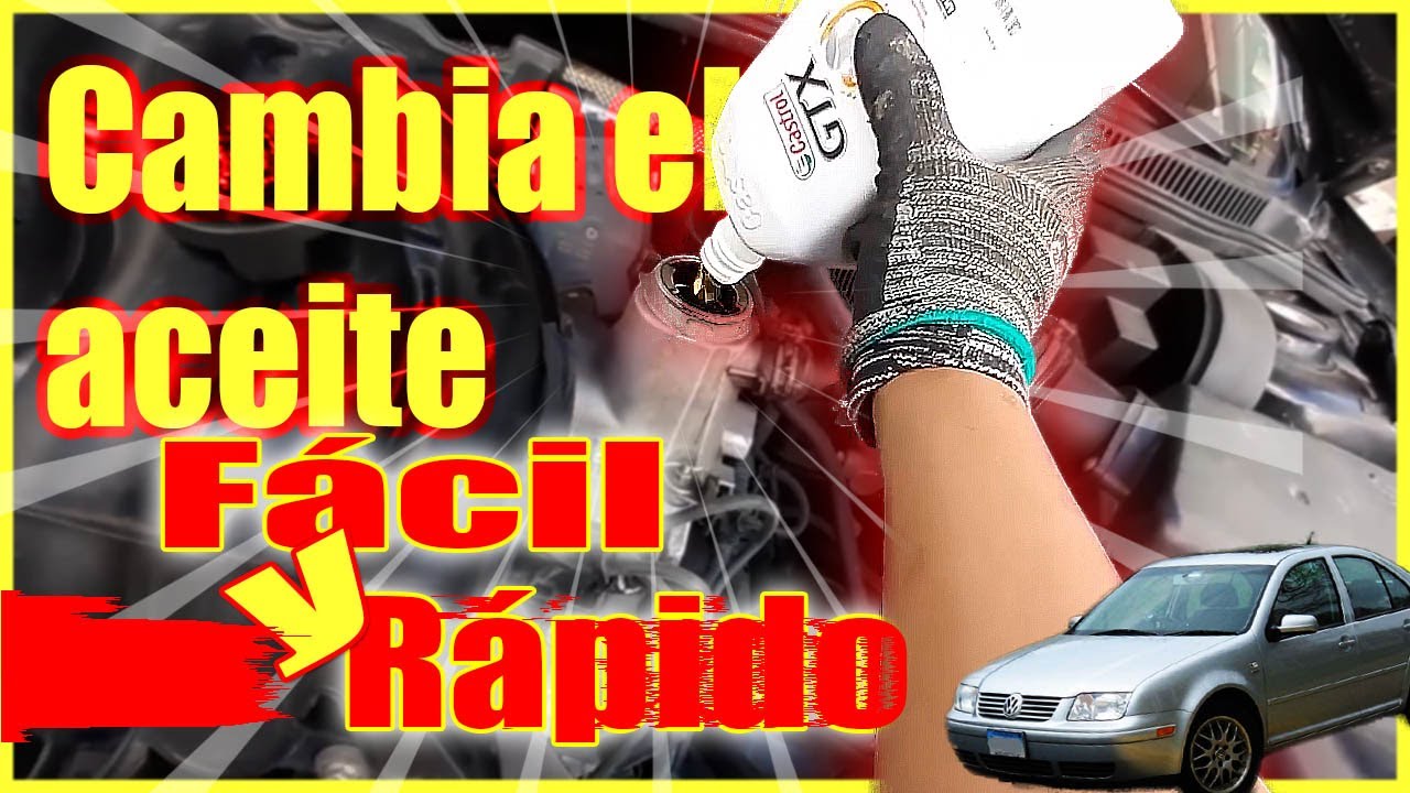 Como cambiar el aceite Jetta a4 o clásico y golf