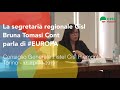 Voglia di Europa: l’intervento della segretaria regionale Tomasi Cont al Consiglio generale Fistel