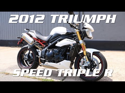 2012 Triumph Speed Triple R ABS in Enfield, Connecticut - Video 1