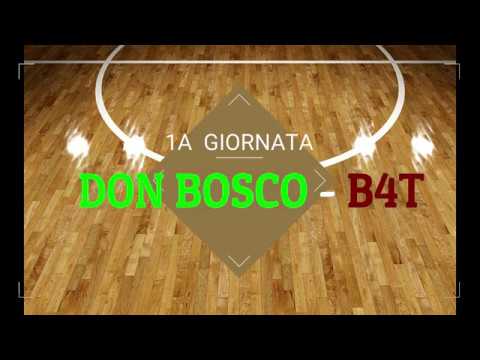 BASKET 4 TRIESTE UNDER 18 SILVER 2018/2019: 1A GIORNATA SALESIANI DON BOSCO-B4T EVOLUTION