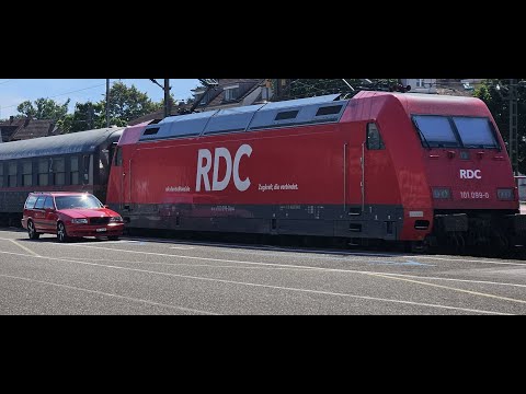 VOLVO 850 R Unglaubliche Anreise mit dem Zug aus der Schweiz VOLVO 850 R ist auf Schienen nach Buer