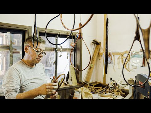 フライフィッシャー御用達の銘品。ランディングネット専門職人の釣り人生。