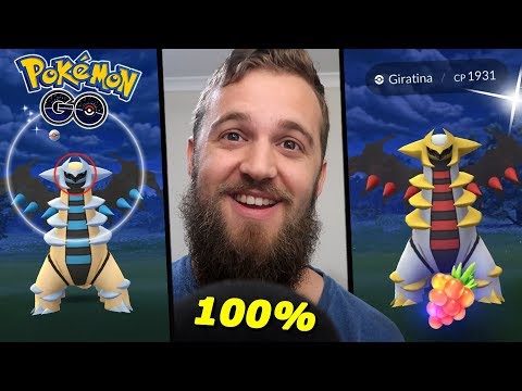 THIS 100% GIRATINA RAID ENCOUNTER HAD ME SPOOKED! (POKEMON GO SHINY + 100% IV RAID HOUR)