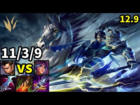 Xin Zhao Jungle vs Lillia - KR Master | Patch 12.9