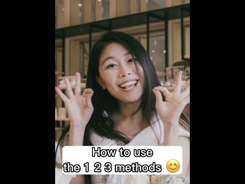 How to use the 1 2 3 method ? 🤨
