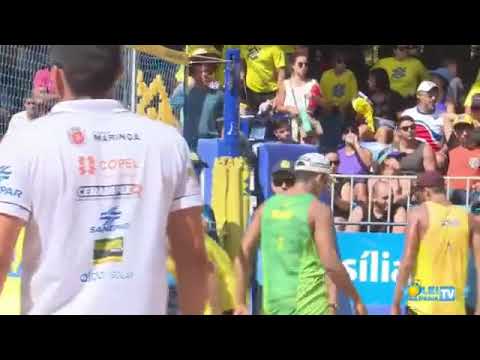 Narração do título de Vítor Felipe e Renato - Circuito Brasileiro de Vôlei de Praia