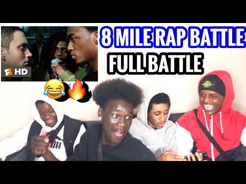 {{REACTION}} 8 Mile | Eminem's Final Rap Battles