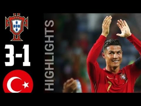 PORTUGAL vs TURKEY (3-1) || EXTENDED HIGHLIGHTS