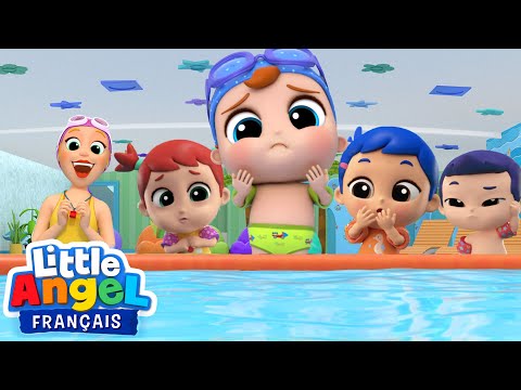 Apprenons à nager avec Bébé Louis - Comptines pour Bébé | Little Angel Français