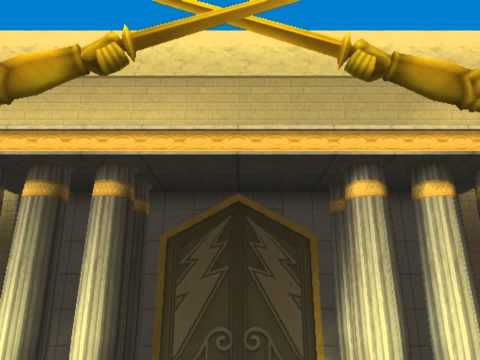 Kingdom Hearts, English cutscene: 53 - Olympus Coliseum - HD 720p