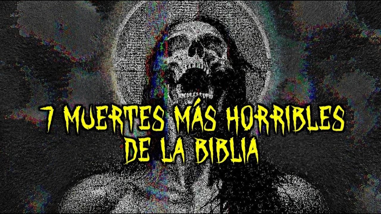 Las 7 las muertes más grotescas y horribles que aparecen en la Biblia
