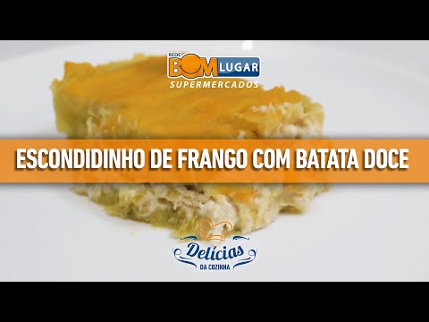 Escondidinho de frango com batata doce: para agradar TODOS os paladares!