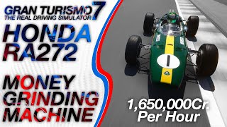 Gran Turismo 7 HONDA RA272 Money Grind Machine! 700pp Tune (GT7 1.29 Best Money Grind Le Mans)