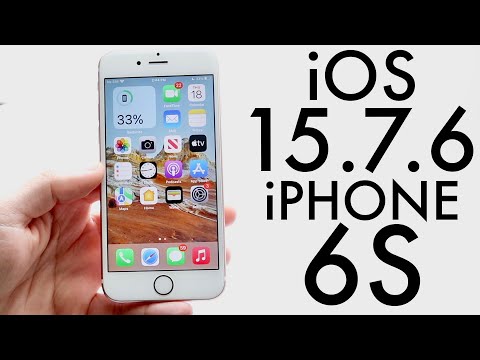 iOS 15.7.6 On iPhone 6S! (Review)