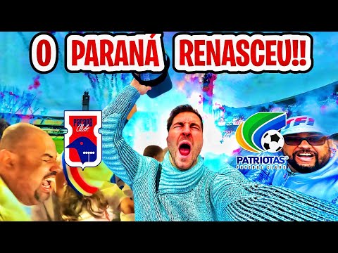 ESSA TORCIDA NÃO DEIXOU O CLUBE ACABAR - O PARANÁ SUBIU/ Paraná 3 x 0 Patriotas