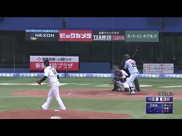 【5回表】マリーンズ・大嶺祐 5回無失点の快投!! 2016/2/12 M-G