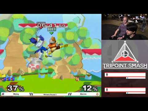 Tripoint Smash 84 - Winners Round 1 - Woley (Falco) vs Skerzo (Fox)