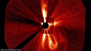 20251026 Sun Waves | CME | Solar wind ( SOHO )