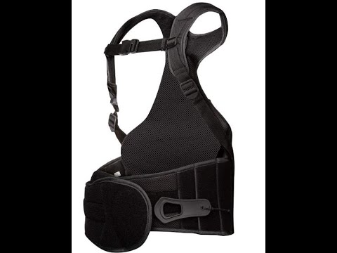 How to Wear Brace Align TLSO Thoracic Medical Back Brace