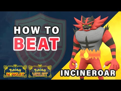 How to Beat 7 Star Incineroar Tera Raid ► Pokemon Scarlet & Violet