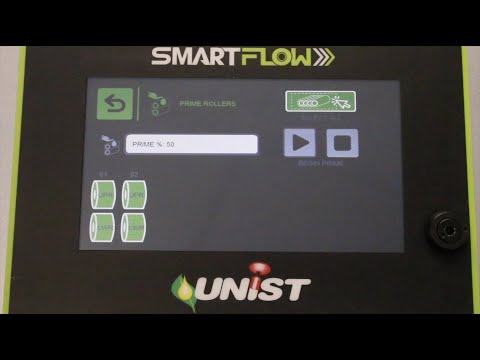 Usar el SmartFlow<sup>®</sup> para cebar el Uni-Roller<sup>®</sup> S2 Vea este video para aprender cómo el SmartFlow lo guía para cebar los rodillos.