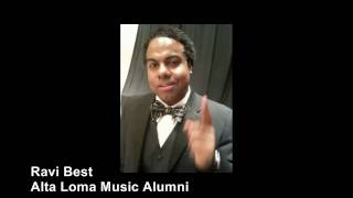Ravi Best Alta Loma Music Lesson Alumni