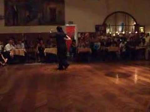  Pablo Rodriguez  is  dancing  to  the  tango  "  Siete Palabras  "