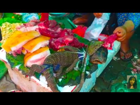 Cambodian Street Food, Phnom Penh Market Street Food Compilation, Asian Wet Market