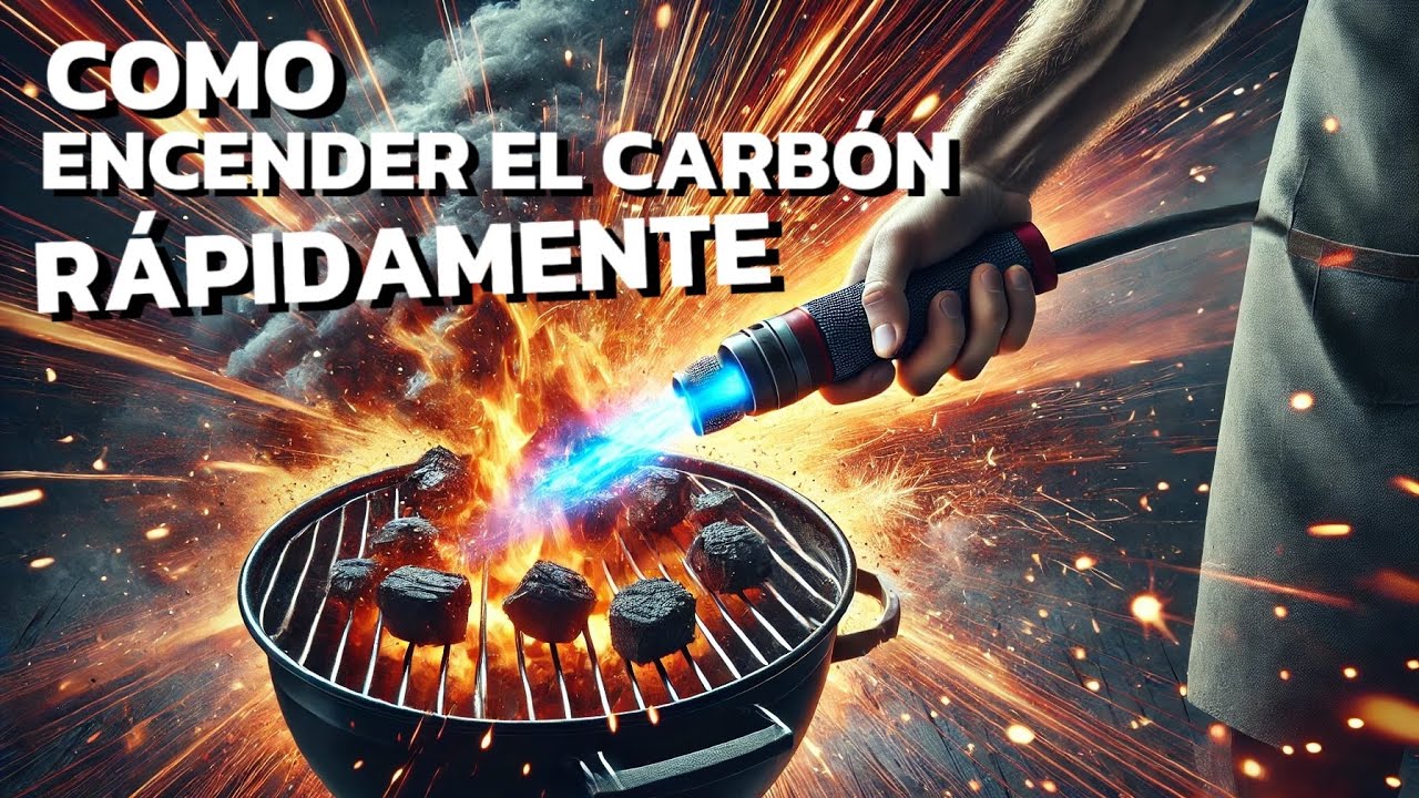COMO ENCENDER EL CARBON RAPIDAMENTE !!