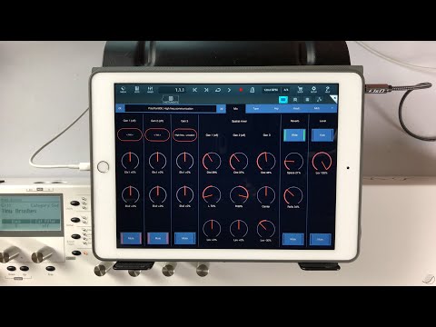 SynthScaper LE -  New FREE Sound Bank - iPad Demo - Live Stream