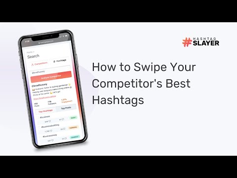 How to Swipe Your Competitor's Best Hashtags — Hashtag Slayer