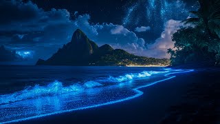 Calm Your Heart with Ocean Waves | Night Sea Sounds to Relieve Stress, Heal Mind & Sleep Deeply