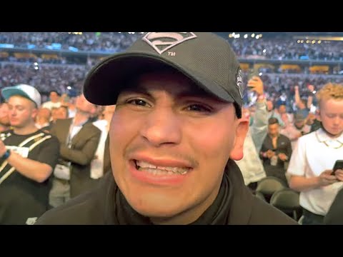 VERGIL ORTIZ JR. IMMEDIATE REACTION OF CANELO’S STOPPING BILLY JOE SAUNDERS