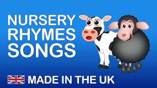 NURSERY RHYMES SONGS | Songs from the UK. Nursery Rhymes Playlist. .