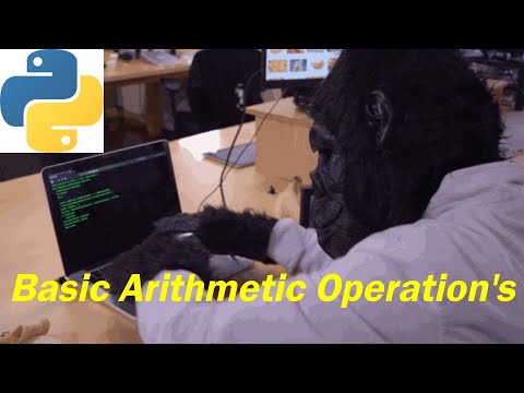 Basic Arithmetic Operations Dons Python Programming