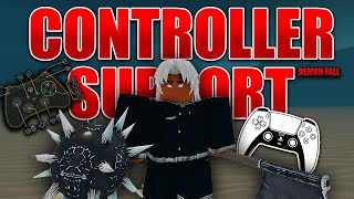 [Demon fall] IS THE GAME FINALLY GOOD ON CONTROLLER *updated controller keybinds* #demonfallroblox