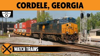 Cordele, Georgia, USA | Virtual Railfan LIVE !