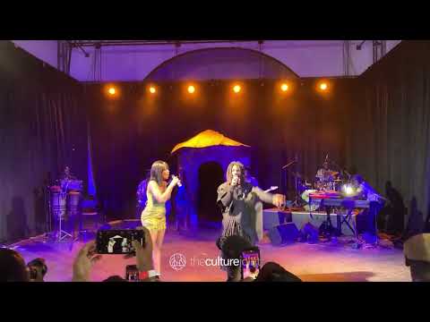 Efya joins Pure Akan on stage at Nyame Mma Experience