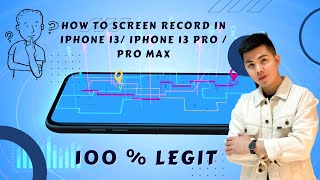 HOW TO SCREEN RECORD IN IPHONE 13 PRO/IPHONE 13 PRO MAX / PROBLEM FIX TUTORIAL