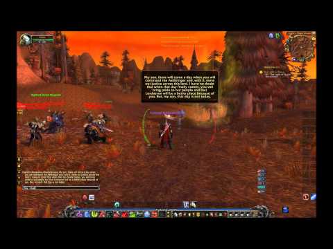 World of Warcraft | Death Knight end battle.