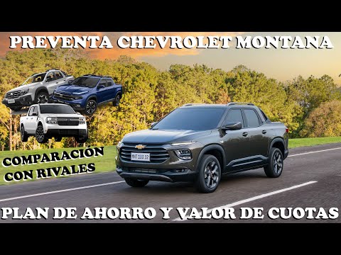 Nueva Chevrolet Montana 2023 | PRECIO, ¿Cómo comprarla? Equipamiento, motor y todos los detalles