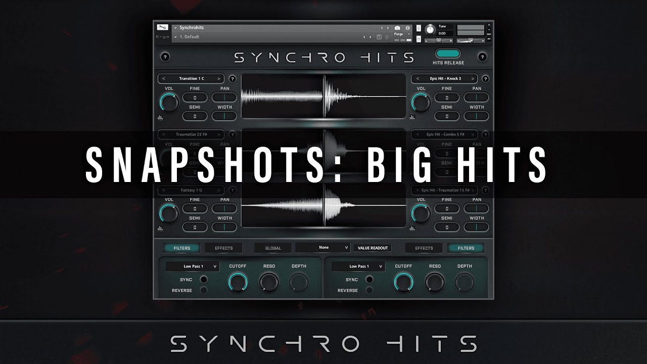 Synchrohits // Ergo Kukke // Snapshots // Big Hits // Kontakt