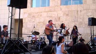 Brady Rymer performs "Love Me for Who I Am" at the Getty Museum