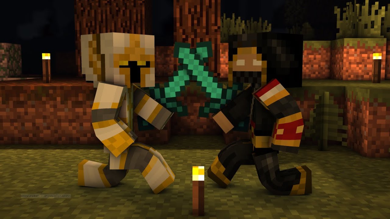 Minecraft NPC Battle Heaven VS Hell