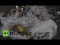 Обломки Boeing 777, упавшего на юго-востоке Украины 